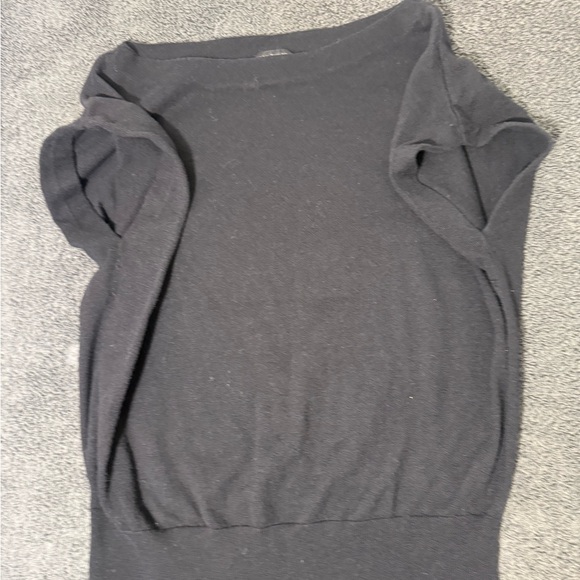 Ann Taylor Black Knit Top- Size S - Picture 2 of 5